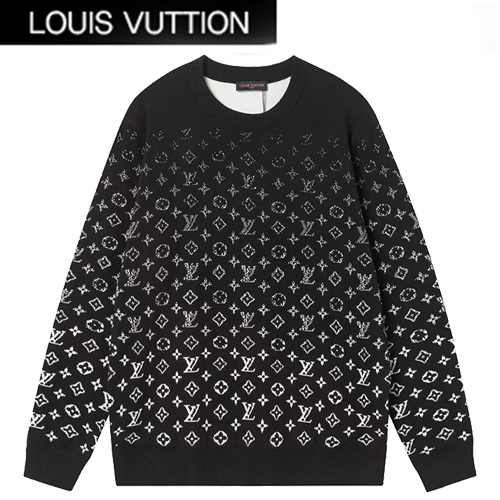 LOUIS VUITTON-04231 루이비통 블랙 모노그램 스웨터 남성용
