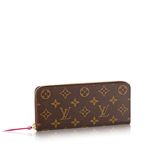 [스페셜오더]LOUIS VUITTON-M42119 루이비통 모노그램 클레멘스 월릿 핫핑크
